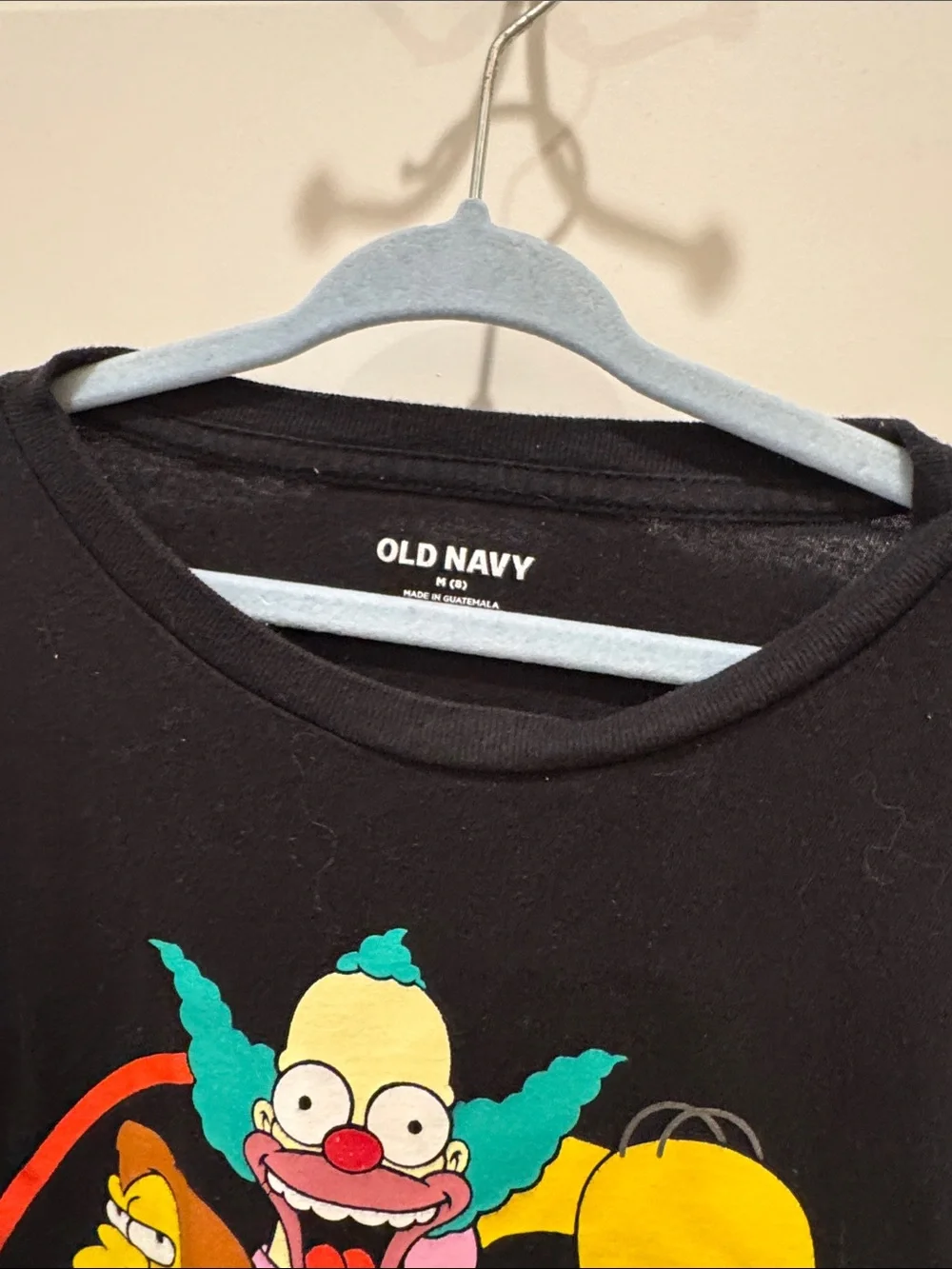 Old Navy Black Simpsons Family Portrait Graphic Tee Youth 8